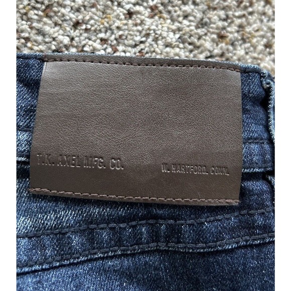 TK AXEL 38 X 30 (29.5) JEANS Slim Boot Stretch Denim Dark Wash WEARHARDER D24 - Picture 10 of 10